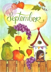 09/ Postkarte September