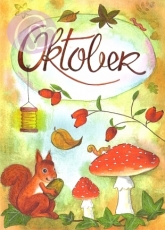 10/ Postkarte Oktober