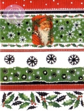 Geschenkkarte Weihnachtsmann (5 Stck)