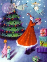 Geschenkkarte Weihnachtsabend (5 Stck)