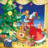 Postkarte Weihnachtsabend