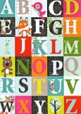 Postkarte Alphabet