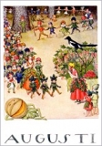 08/ Postkarte Augusti (August)