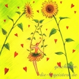 Postkarte Sonnenblumen