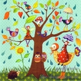 Postkarte Mrchenbaum