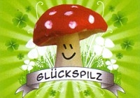 Postkarte Glckspilz