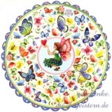 Postkarte Schmetterlinge