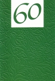 Klappkarte 60. Geburtstag