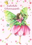 Postkarte Zauberhafte Geburtstagsgre