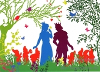 Postkarte Dornrschen