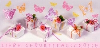 Postkarte Liebe Geburtstagsgrsse
