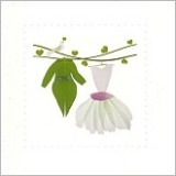 Klappkarte Braut & Brutigam