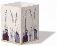 Transparentleuchte Lavendel