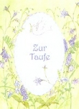 Klappkarte Zur Taufe %