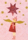 Postkarte Engel mit Stern (10 Stck)