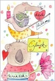 Postkarte Herzlichen Glckwunsch