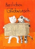 Postkarte Herzlichen Glckwunsch (5 Stck)