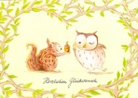Postkarte Herzlichen Glckwunsch