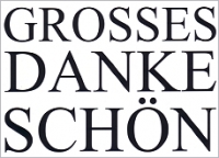 Postkarte Grosses Dankeschn
