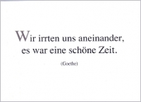 Postkarte ... es war eine schne Zeit.