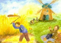 Ilona Bock - 09/ Postkarte September