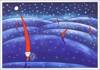 Postkarte Zipfelmtzen