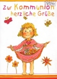 Klappkarte Kommunion, Mdchen
