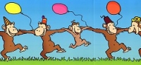 Fold'n Please - Monkeys in single file