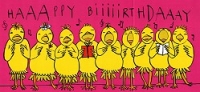 Fold'n Please - Chicks in single file