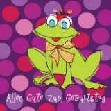Postkarte Froschknig
