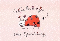 Postkarte Glckskfer
