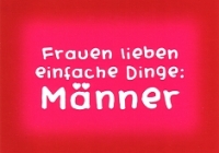 Postkarte Einfache Dinge