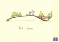Klappkarte Tea-spoon