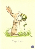 Klappkarte Frog Prince