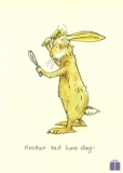 Klappkarte Another bad hare day