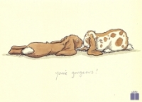 Klappkarte You're gorgeous