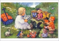 Postkarte M�rchenstunde