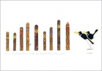 Postkarte Clubkrhen und Zigarrenallee